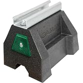Newhouse Electric RTS14-5 Rooftop Support Block with Galvanized Steel Strut | Sleeper Curb Replacement, Black