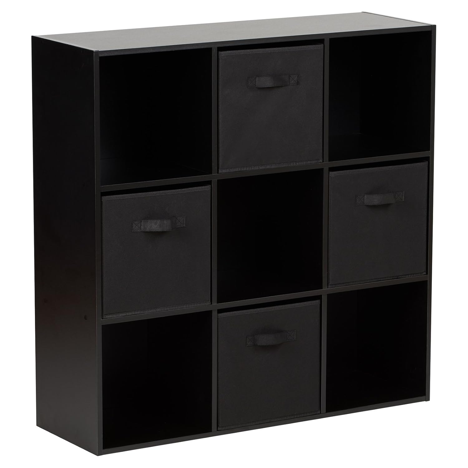 Furniture Hartleys White 4 Cube Storage Display Unit Bookcase