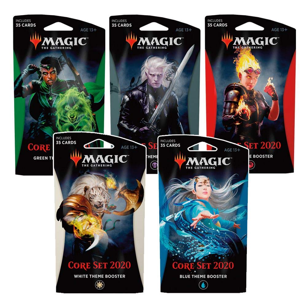Magic The Gathering - Core Set 2020 Theme Boosters - Set of 5