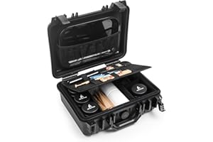 INFINITKIN XL Smell Proof Box | Lockable Smell Proof Storage Box – Airtight, Waterproof & Crushproof for Home, Travel & Camping, Great Gift Choice