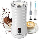 Paris Rh&ocirc;ne Milk Frother, 4-in-1 Electric Automatic Milk Steamer | Warm and Cold Foam Maker and Milk Warmer for Latte, Cappuccino, Macchiato, Hot Chocolate