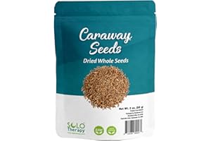 SOLO THERAPY Caraway Seed for Cooking - 2 oz, Caraway Seeds Whole, Resealable Bag, Caraway Seeds for great for pickles, Rye Bread, Spice Blends, Sauces, Product from Holland