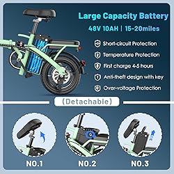 Foldable Electric Bike for Adults and