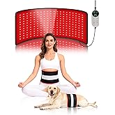 Red Light Therapy for Body, Infrared Light Therapy Mat Featuring 660nm & 850nm,Red Light Therapy Pain Relief Muscle Recovery & Joint Support for Waist, Legs, Abdomen, Includes 3-in-1 Remote