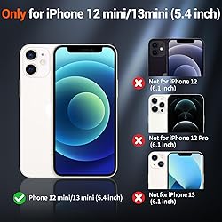 SUPFINE Magnetic for iPhone 12 Mini Case & iPhone