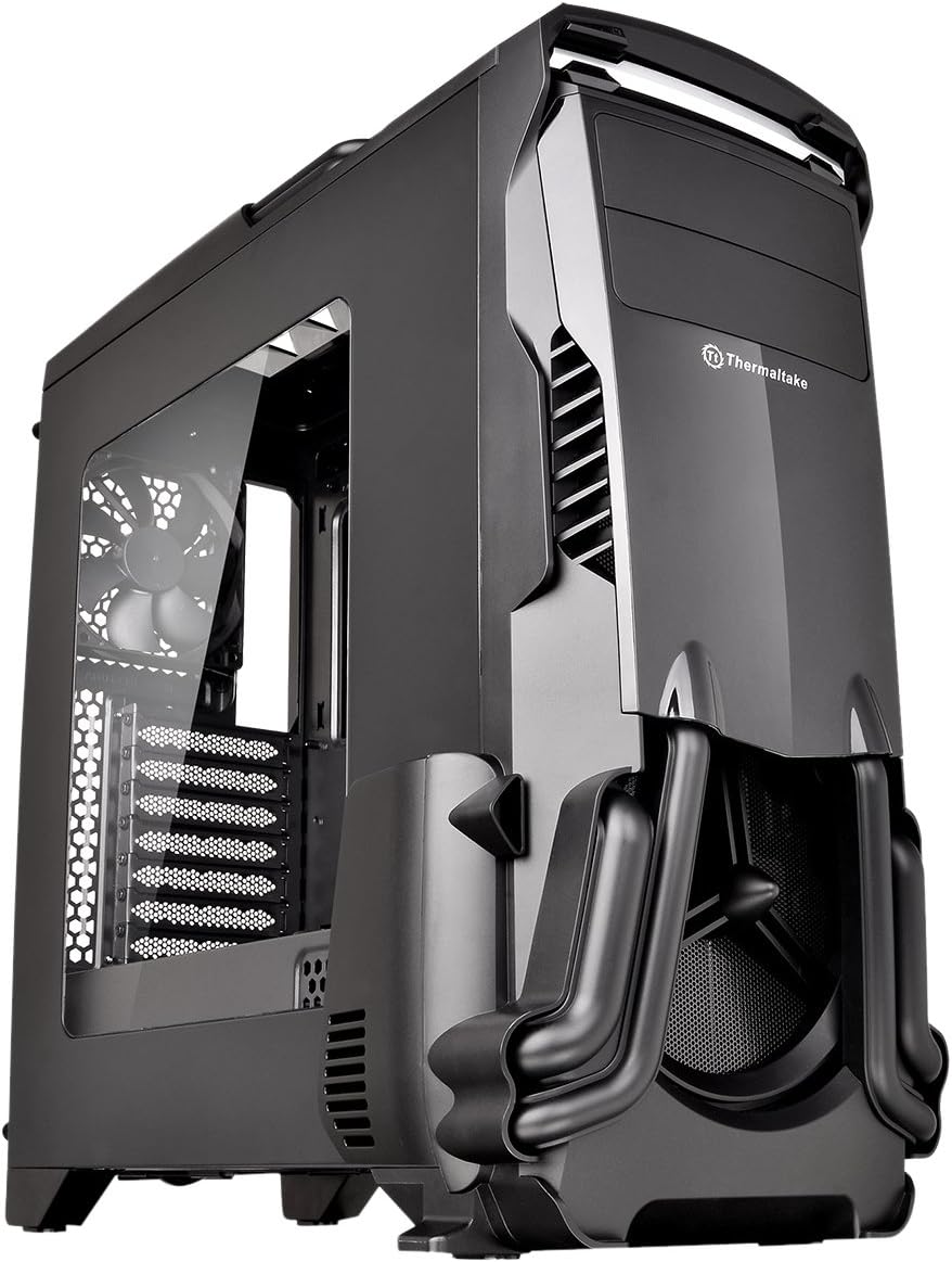 Thermaltake Versa N24 - Semitorre ATX, Color Negro: Amazon.es: Informática