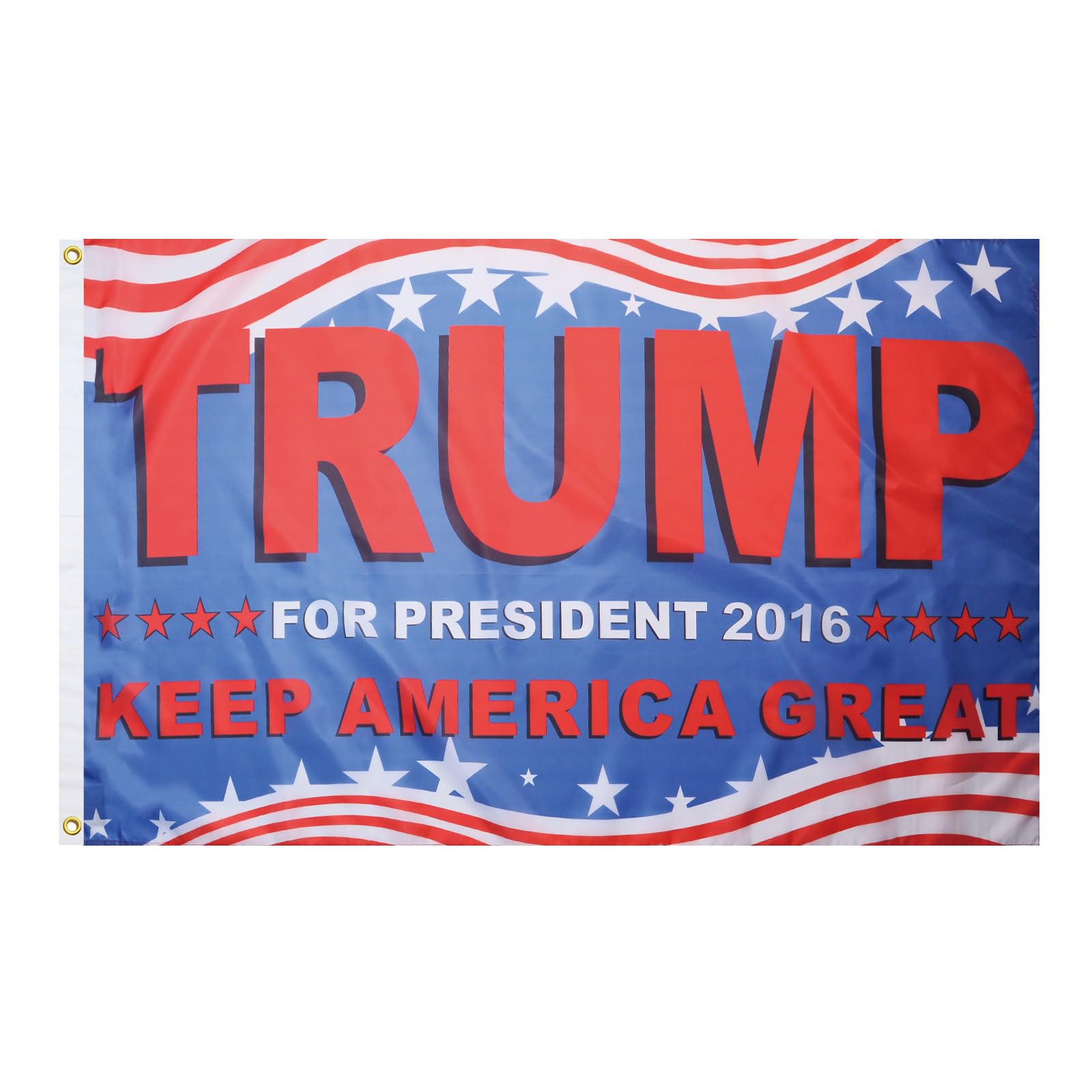 AZ FLAG - Donald Trump For President 2016 Of Usa Flag - 3x5 Ft - 100D Polyester Make America Great Again Banner with Two Metal Grommets - Fade Resistant - Vivid Colors - 3' x 5' Feet - 150x90 Cm