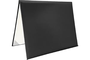 Tnghui Smooth Diploma Certificate Cover 8 1/2" x 11" Black