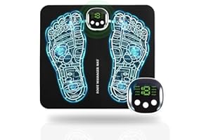 PAYMENT TREE EMS Foot Stimulator, Foot Massager Mat – Foot Stimulator Pad – EMS Foot Massager for Neuropathy, Portable Foot Massager Mat for Pain Relief