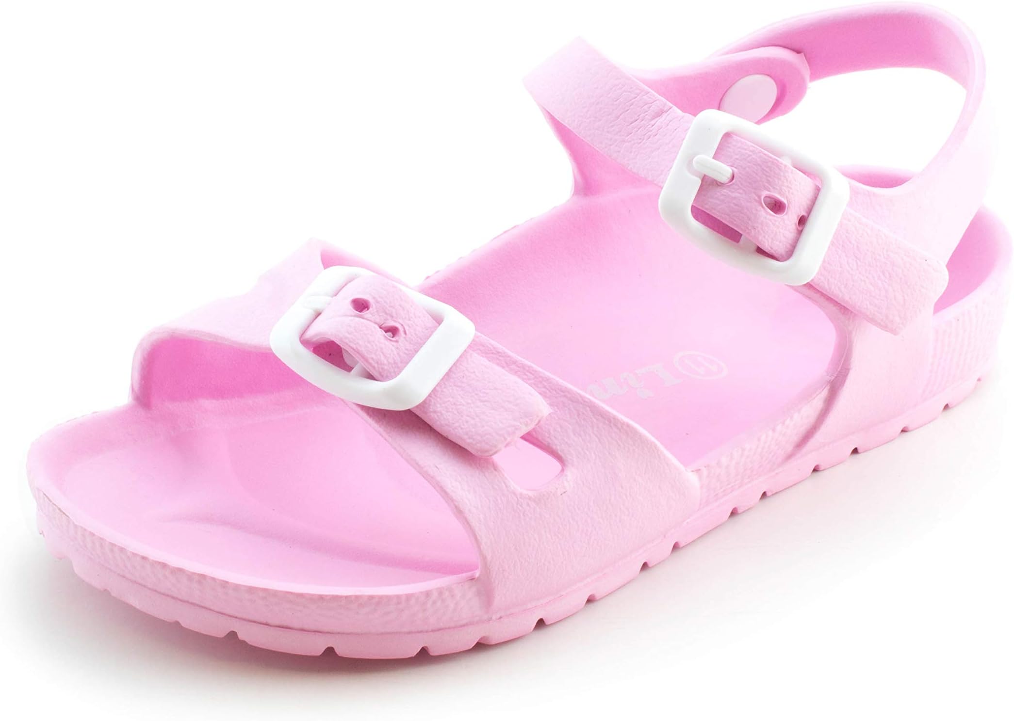 Link Unisex Comfort EVA Ankle Strap Flat Sandals (Toddler/Little Kid/Big Kid)