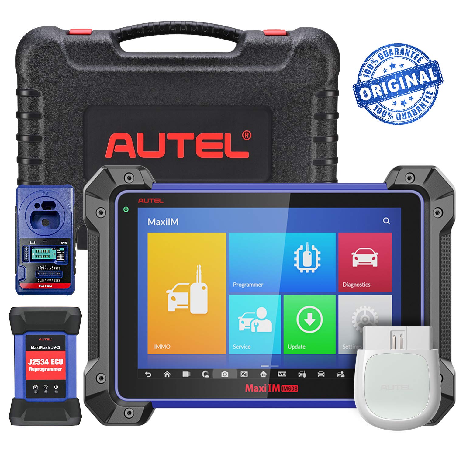 Autel MaxiAP AP200 Bluetooth Obd2 Scanner Bundle Autel MaxiIM IM608 Key Programming Diagnostic Tool 