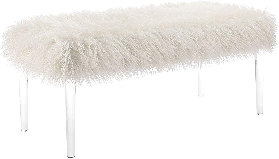 Flokati bench Flokati bench