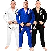 Nitro Fight Wear - Evolution Brazilian Jiu Jitsu Gi | Lightweight 380gsm | IBJJF Approved