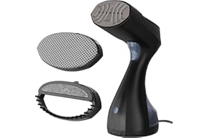 Eurolux Steamer For Clothes Portable Handheld Garment Travel Steamer For Clothing, Detachable Water Tank, 30-second Heat-up Powerful Fabric Wrinkle Remover For Home And Travel