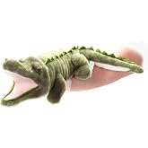 The Petting Zoo Interactive Puppets Alligator Hand Puppet, 20 in | Puppetz Alligator Hand Puppet by Zoologee. Great Toys for Girls and Boys. Plush Gifts for Kids