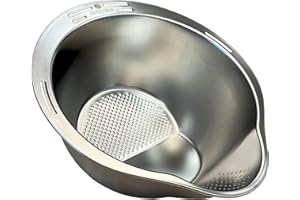 Joyce Chen Stainless Steel Rice Strainer Bowl Rice Washer Colander