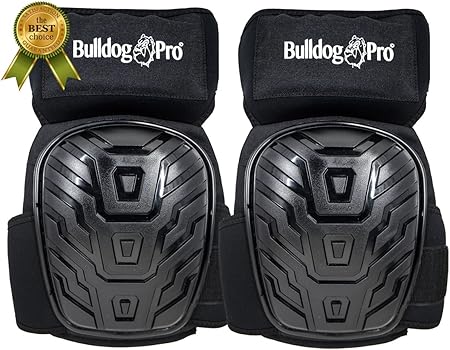 Bulldog Proz Professional Knee Pads Heavy Duty Foam Comfortable