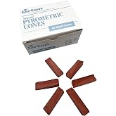 Pyrometric Cones For Monitoring Ceramic Kiln Firings-Cone 04 (1 Pkg/50) by | For Industrial - Pottery - Hobby Kilns - Measures 1-1/8" x .25"
