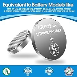 CR1632 Lithium Battery 3V Button Coin Cell