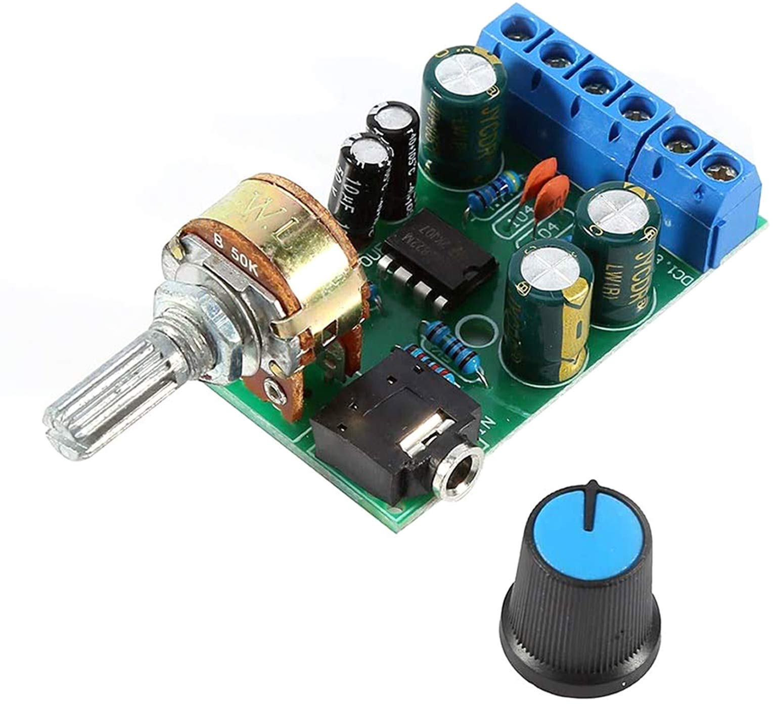Winwill DC1.8-12V TDA2822M Amplifier 2.0 Channel Stereo AUX Audio Amp Board Module