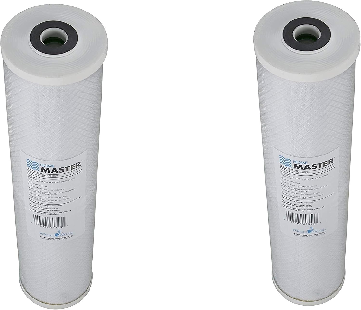 Home Master CFRFGAC20-20BB Radial Flow GAC 20 Micron Replacement Water Filter, White: Home Improvement