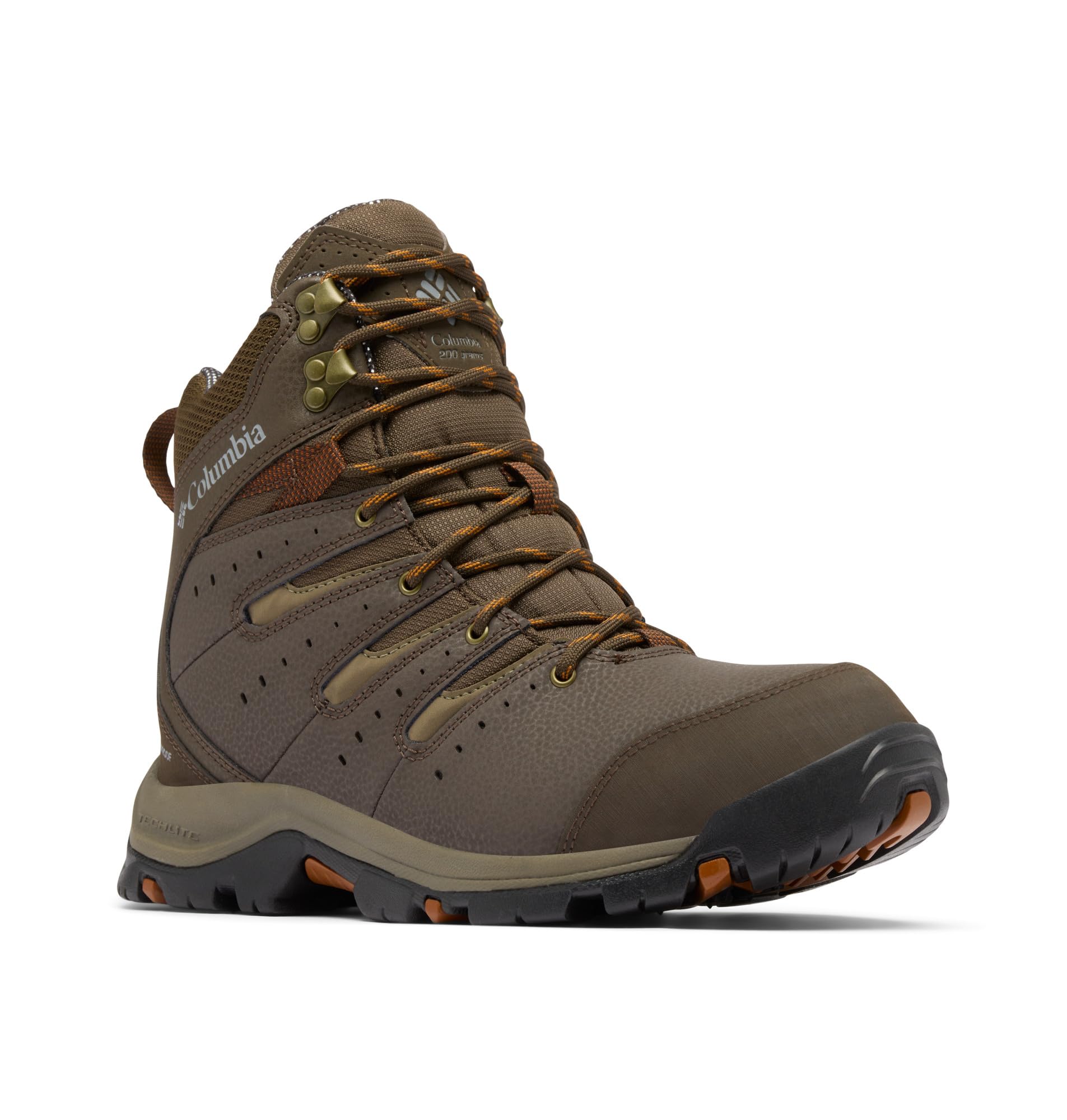 Columbia Mens Gunnison II Omni-Heat, Cordovan/Dark Adobe, 13 Image