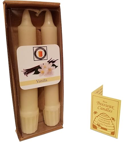 Hubbardston Candle Co. Nag Champa Beeswax Jar Candle, 12 Oz, Smokeless, 30-40 Hour Burn