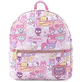 Loungefly Sanrio Hello Kitty Kawaii Convertible Double Strap Shoulder Bag Handbag Purse