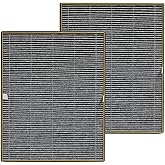 PUREBURG Replacement HEPA Filters Compatible with Euhomy AP-01 Air Purifier, 2-in-1 Activated carbon Air Clean Dust VOCs Odor PM2.5 Smoke,2-Pack