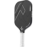 Pickleball Paddles, USAPA Approved, 3k Friction Surface Carbon Fiber Pickleball Paddle, Durable &Lightweight Pickleball Rackets for Adults