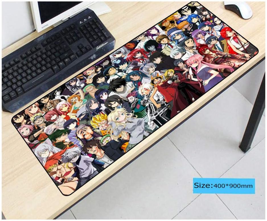 IGZNB 900X400Mm One Piece XXL Verrouillage Tapis De Souris Japonais