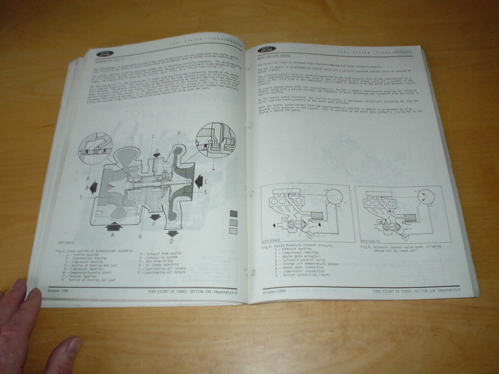 FORD ESCORT RS TURBO WORKSHOP MANUAL - (OWNER'S REPAIR HAND BOOK HANDBOOK  MANUAL): Amazon.co.uk: Books