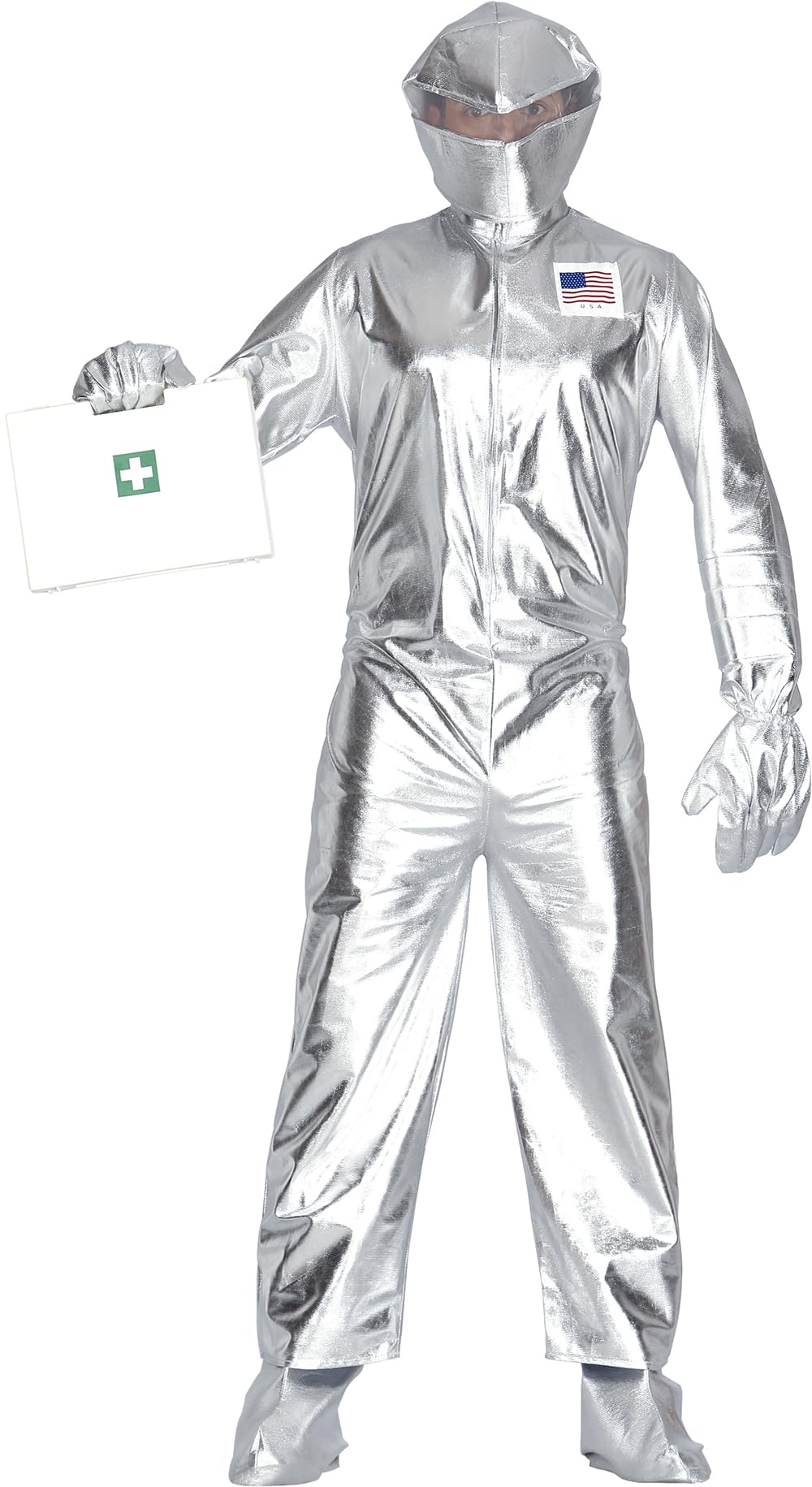 Fiestas Guirca Fancy dress astronaut colour silver size l