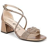 LifeStride womens Captivate Strappy Block Heel Dress Sandals
