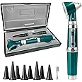 Scian Otoscope - Ear Scope with Light, Ear Infection Detector and Pocket Ear Checker Kit with 3X Magnify Lens, Suitable for Kids, Adults, Doctors, Pets(Green)