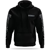 13FA Security Utility Hoodie - USA Patriotic Apparel - 100% Polyester for Odor Free, Moisture-Wicking Quick Dry Comfort.