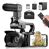 Lierhyt 4k Video Camera Camcorder with 18X Digital
