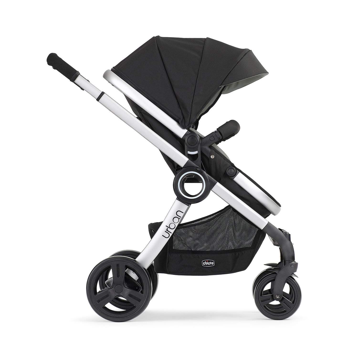 Chicco 6in1 Urban Modular Stroller + Infant Car Seat and Base Travel