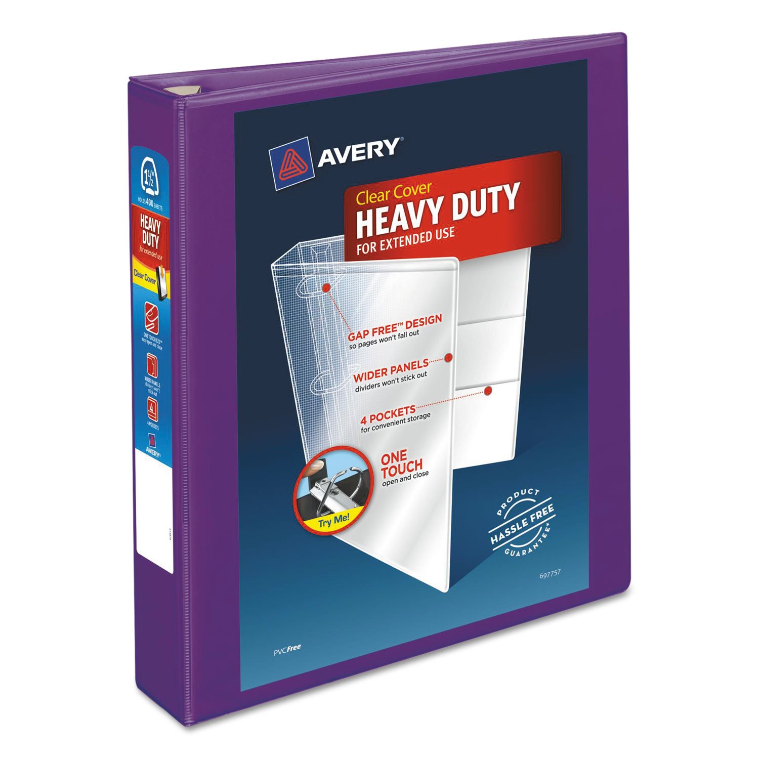 Photo 1 of AVERY AVE79774 - One Touch EZD Heavy-Duty Binder