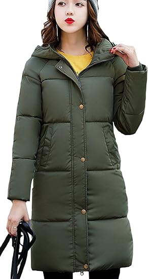 Amazon ケイミ Keimi レディース 冬 アウター ダウン ロング コート ダウン ジャケット 中綿 防寒 フード付き 中綿 厚手 ダウンジャケット 防風防寒防水 コート ジャケット 通販