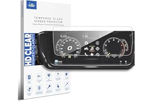 INNOSURE Tempered Glass Screen Protector Compatible with Harley-Davidson FFLHX Street Glide, CVO Street Glide, Street Glide U