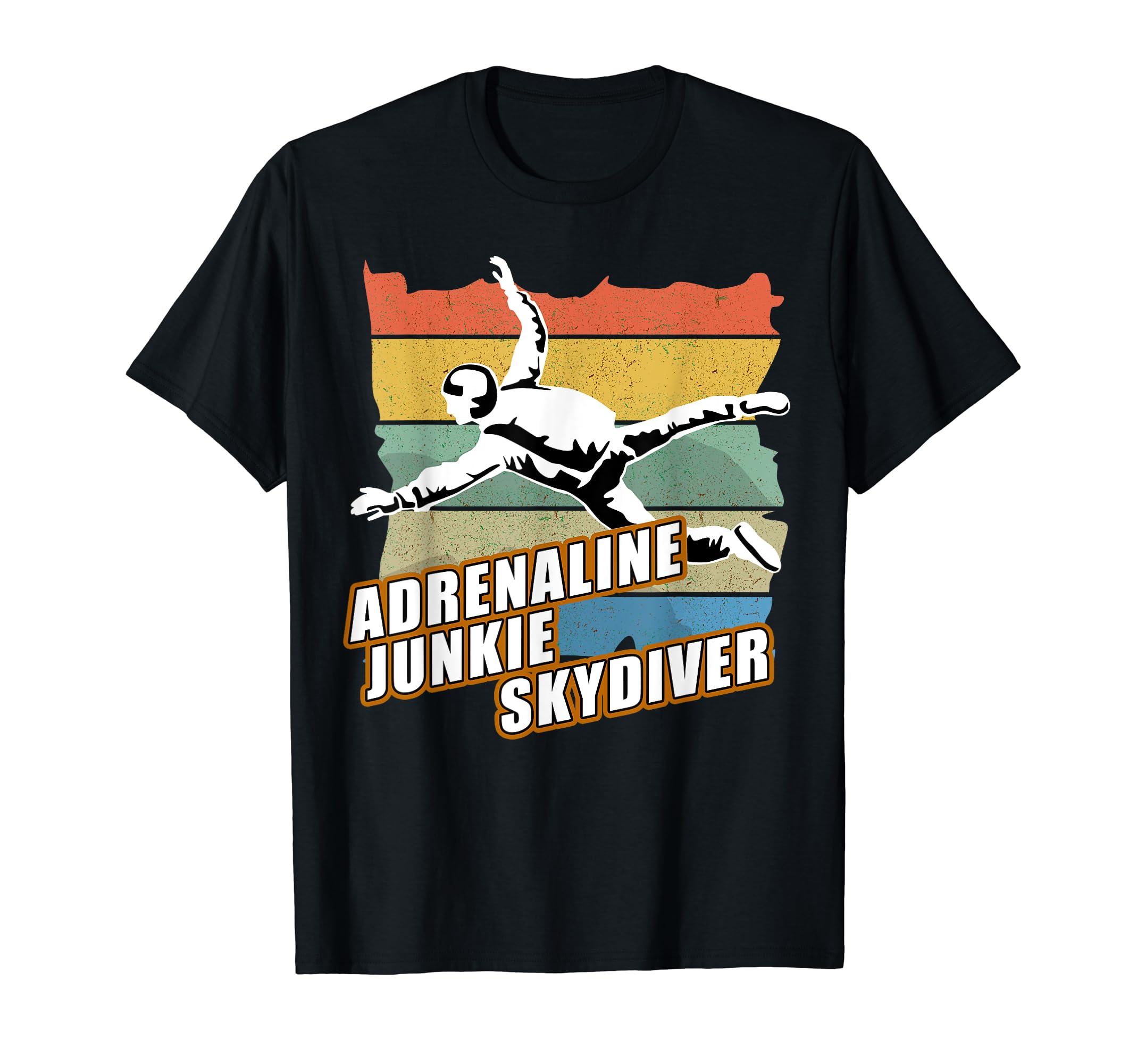 Adrenaline Junkie - Parachute Jump T-Shirt