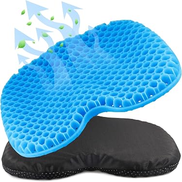 Soft Fishing Boat Seat Cushion - Thick Kayak Canoe Padding With Suction Cups