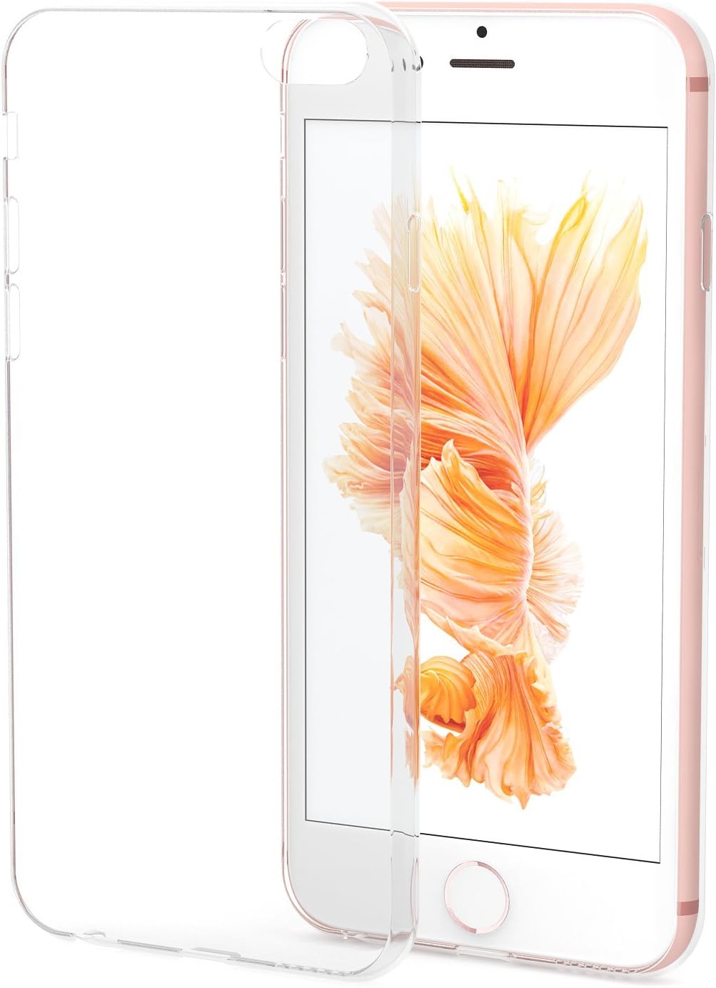 Hallogy iPhone 6s(4.7) Clear Case, Liquid Skin, iPhone 6 Case Soft Flexible Extremely Thin Gel TPU Cover