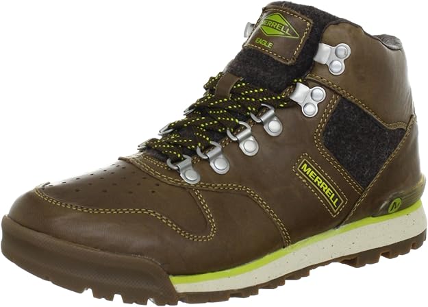 merrell eagle air cushioned suede hiking boots
