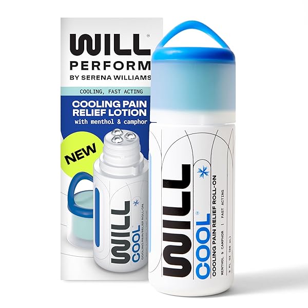 WILL PERFORM MENTHOL & CAMPHOR COOLING PAIN RELIEF FOR MUSCLE RECOVERY I STOP PAIN FAST WITH ICY RELIEF FOR JOINT & MUSCLE THERAPY I ICE BATH ON-THE-GO, 3OZ| HSA FSA ELIGIBLE
