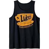 Gilmore Girls Luke's Diner Stars Hollow Distressed Sign Tank Top