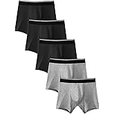 TIICHOO Boys Incontinence Underwear Every Day Washable Leak Proof Underwear for Kids 5 Pack