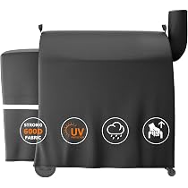 Utheer Copertura Impermeabile Per Barbecue A Pellet - Adatta Per Traeger Pro 780, Texas Pro 34 E Modelli Simili - 134,6 X 68,6 X 124,5 Cm - 5