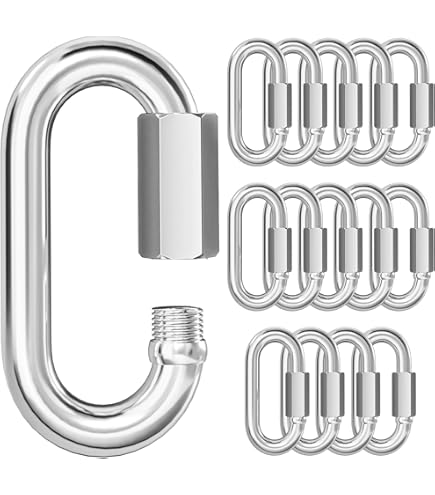 thumbnail image 2 of 100 Pack 5/16" Quick Links - Handy Chain Connectors 2 of 6